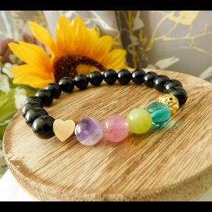 Personalized Mother Children Crystal Bracelet